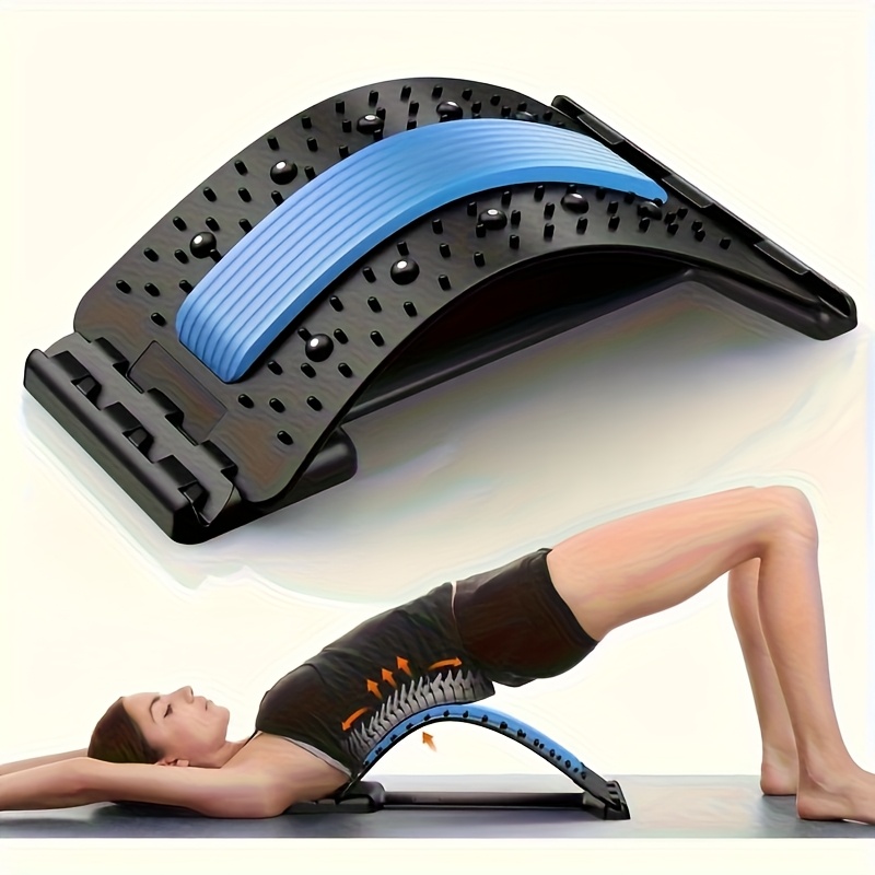 Back Stretcher Lumbar - 3-Level Back Stretcher Posture Corrector Lumbar