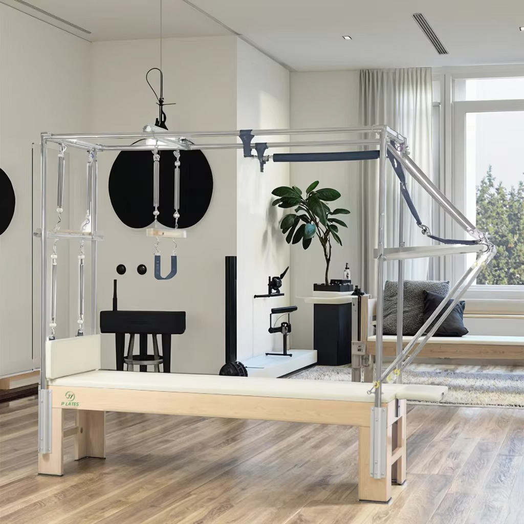 Health & Wellness Lafayette - Professional Commercial Durable Maple Pilates Reformer