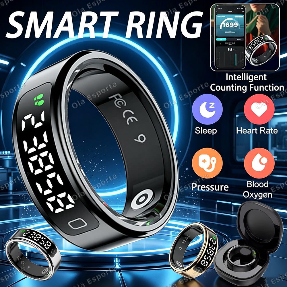 Women'S Health & Wellness Center - New Count Smart Ring Charging Case