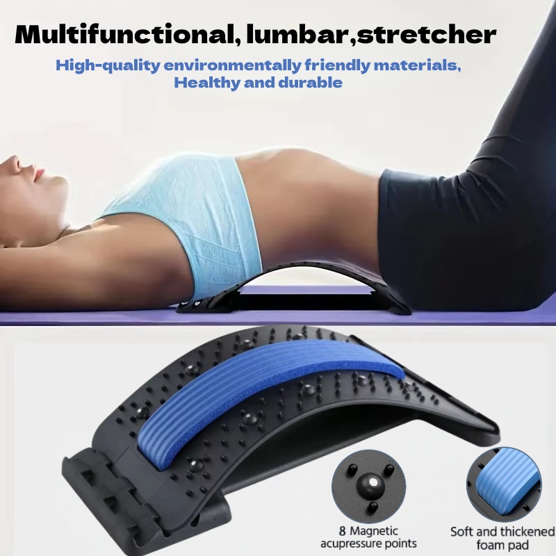 Back Stretcher Lumbar - Back Massage Muscle Relaxation Stretcher, Back