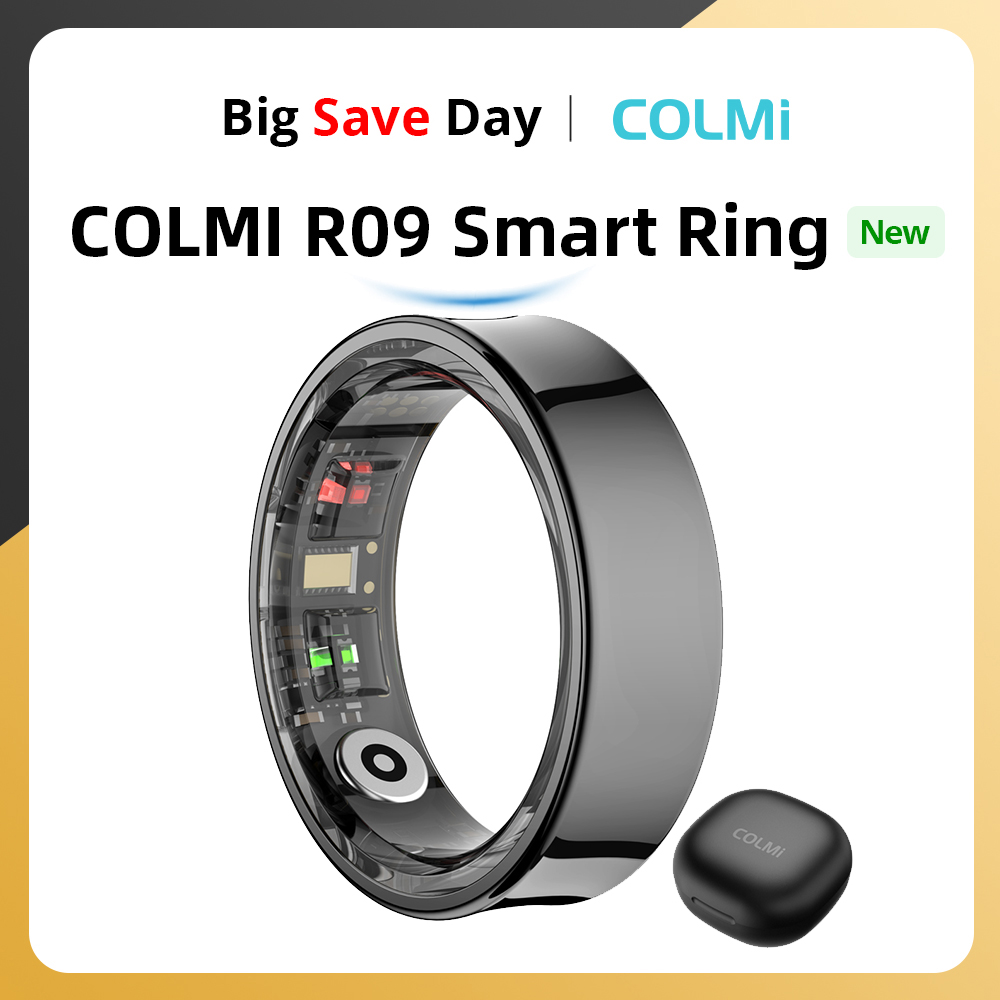 2024 COLMI R09 Smart Ring Men  - Blood Oxygen Monitor review and price