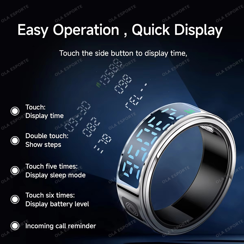 2026 Smart ring with charging  - Blood Oxygen Monitor review and price