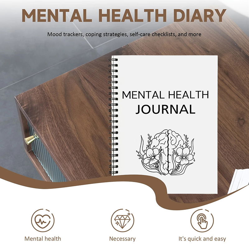 New Mental Health Journal ,Men - Health Wellness Planner review and price