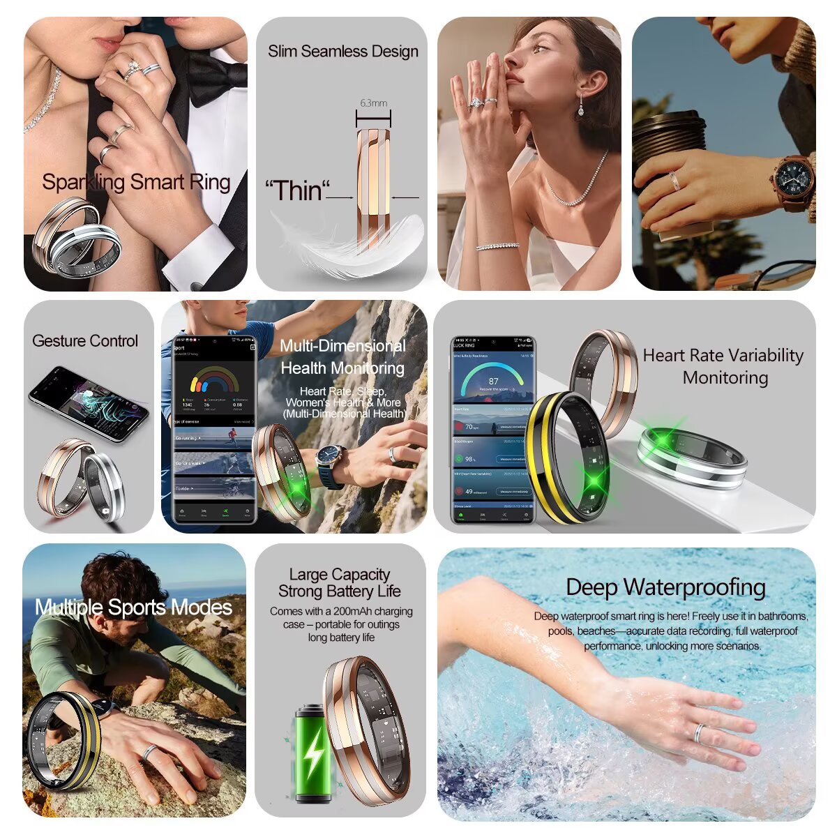 2026 Smart Ring For Men Women  - Women'S Health & Wellness Center review and price