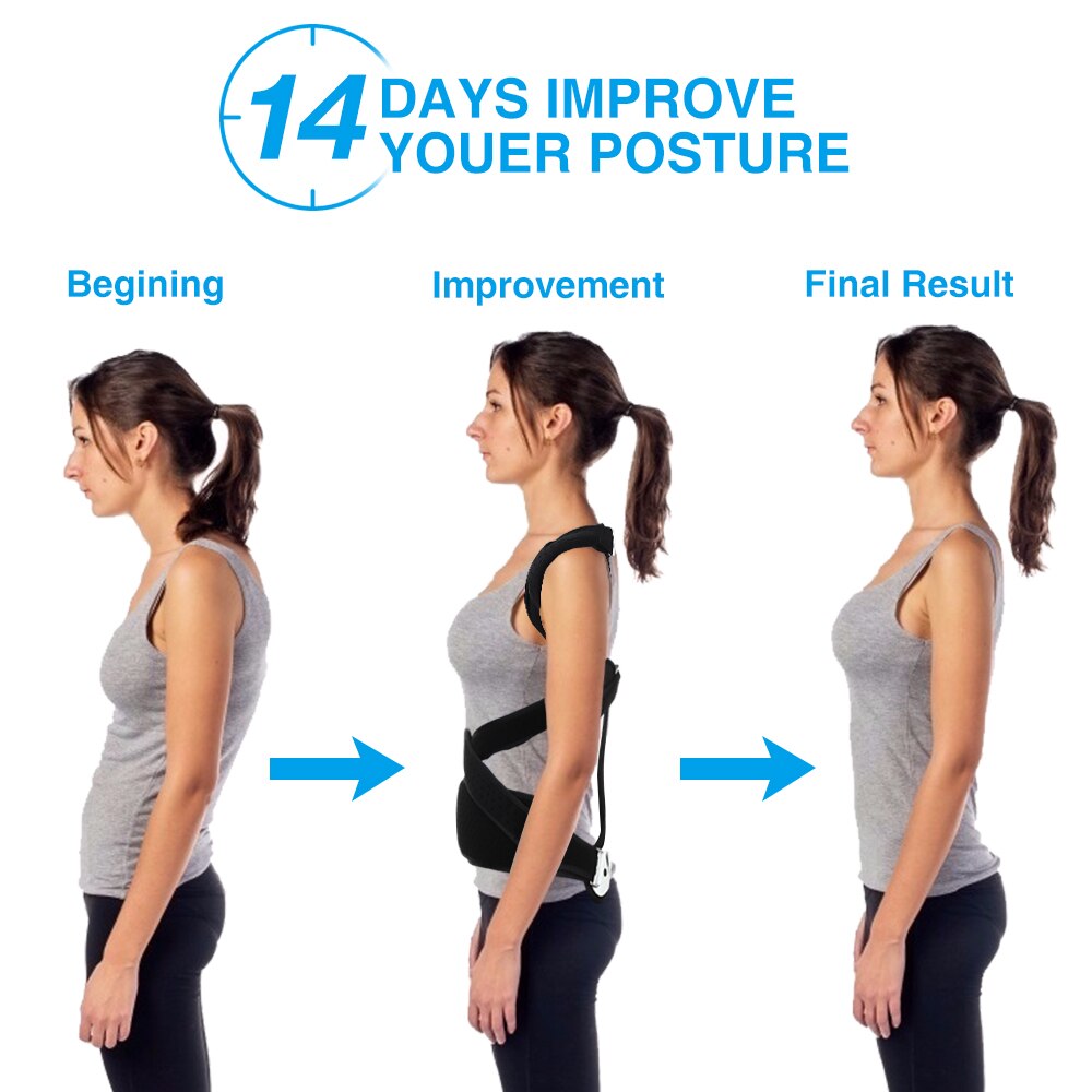 Lumbar Spinal Bad Back Posture - Posture Corrector Back Brace review and price