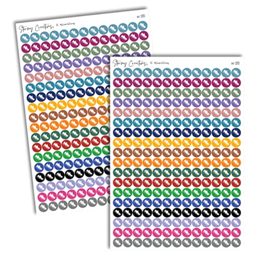 Small Shoe Icons Decorative Pl - Health Wellness Planner review and price