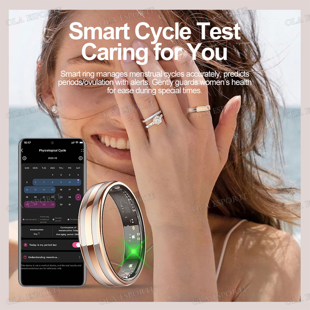 New 6.3mm Thin Smart Ring Heal - Blood Oxygen Monitor review and price