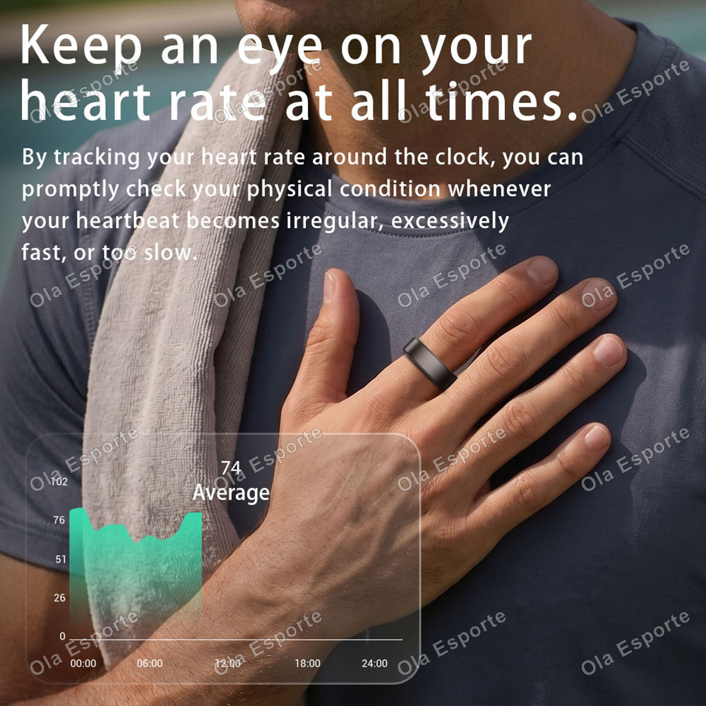 Smart Ring Heart Rate Blood Ox - Blood Oxygen Monitor review and price