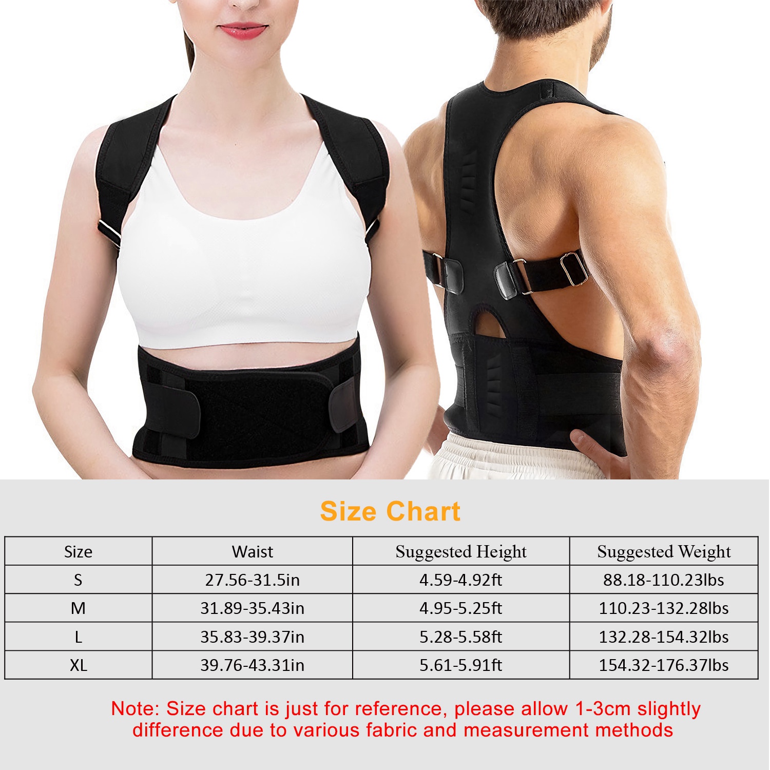 Full Back Support Shapewear Po - Posture Corrector Back Brace review and price