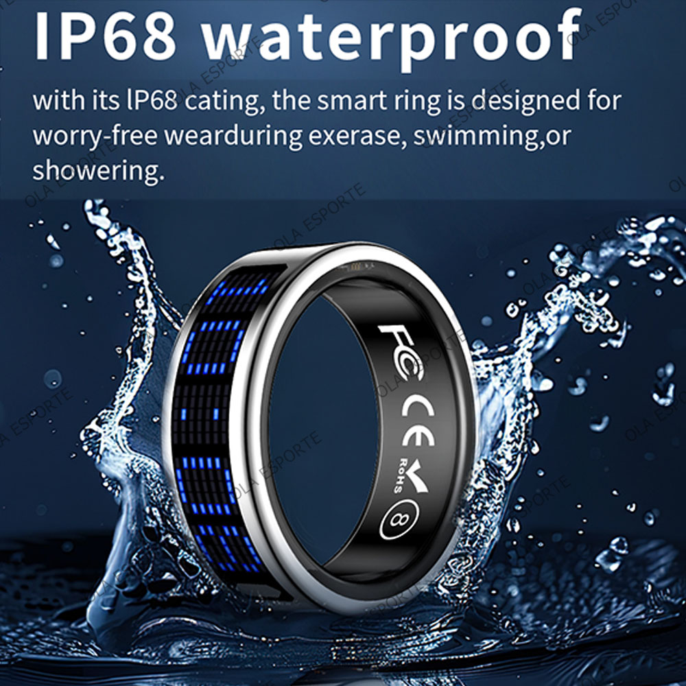 SR16 Smart Ring 3D LED Display - Blood Oxygen Monitor review and price