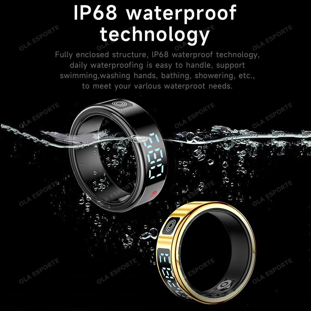 Smart Ring Digital Display Fit - Blood Oxygen Monitor review and price